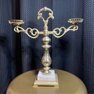 Elegant Gold Candelabra